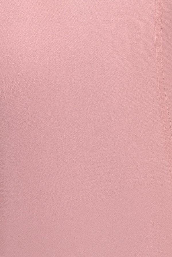 Multiway Cape Chiffon With Embellished Trim Maxi Dress - Blush Pink DR4924