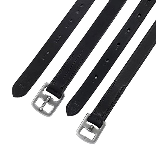 Hy Stirrup Leathers (One Pair) - Black