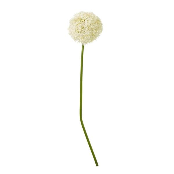 Wyld Haus Set of 3 Artificial Flowers Cream Giant Allium Stems