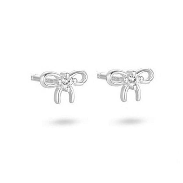 Gold Trip Little Bow Stud Earrings