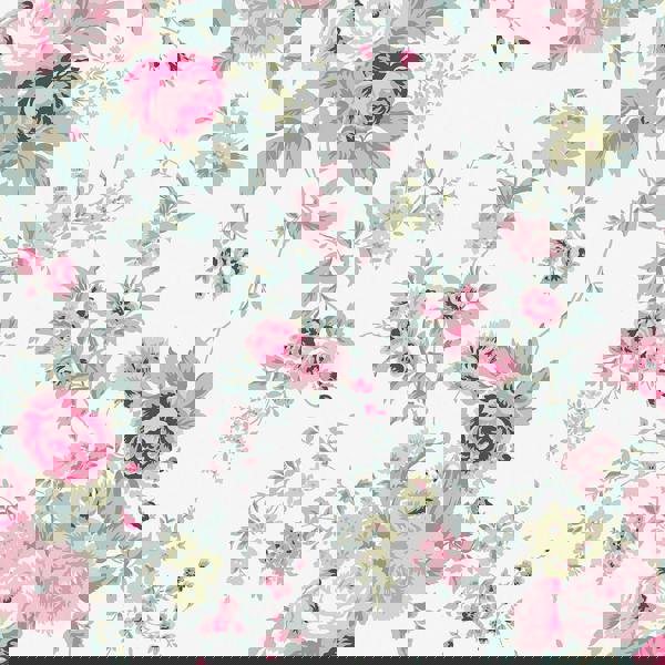 Shabby Chic Rachel Ashwell Wild Flower Wallpaper | Off White