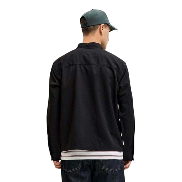 Jack And Jones Mens Party Overshirt - Black - 