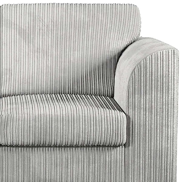 Luxor Full Jumbo Cord 3 Piece Suite - Full Back - 5