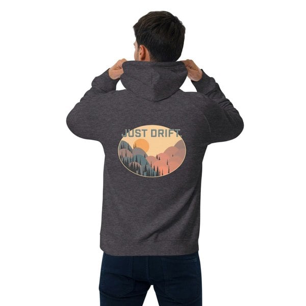 ANCHOR & CREW Just Drift. Seeker Organic Cotton Raglan Hoodie