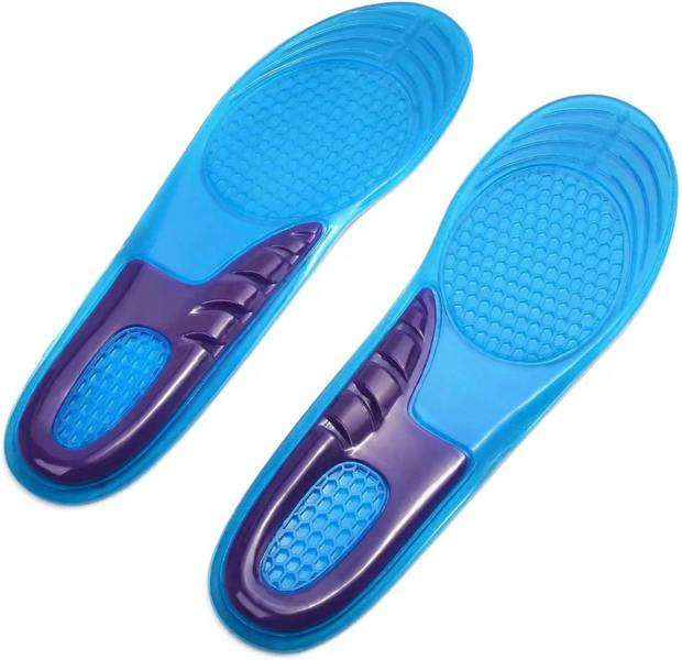 ATEK Mens Orthotic Gel Shoe Insoles Arch Support UK Size 8-12