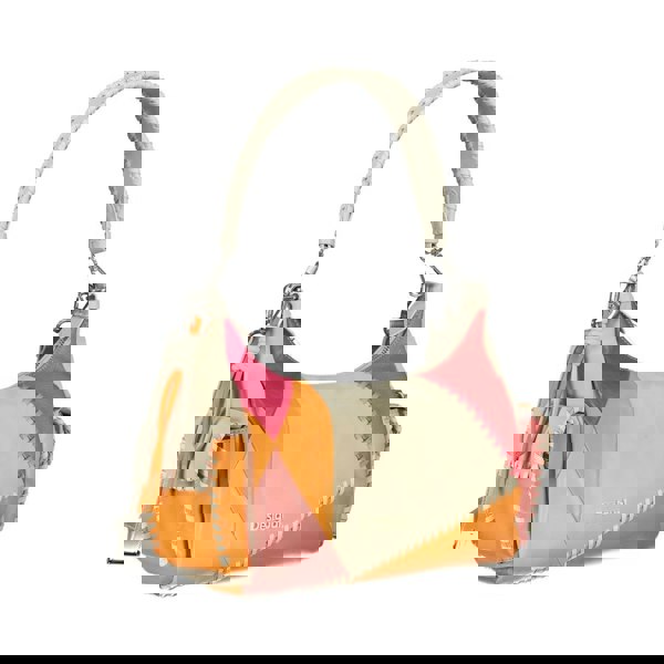 Desigual Women's Multicolor Patchwork Leather Shoulder Bag