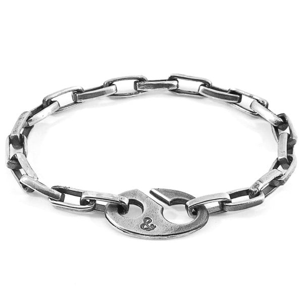 Anchor & Crew Windsor Mooring Silver Chain Bracelet