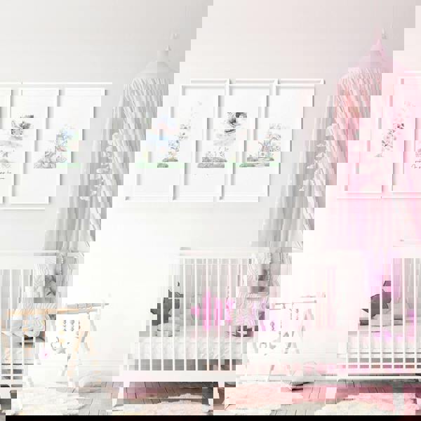 Murals For Nursery Rooms | Set of 3 wall art prints