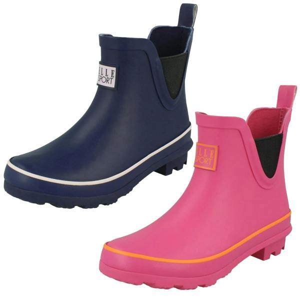 Elle Sport Girls Elle Sport Short Wellington Boots X1273