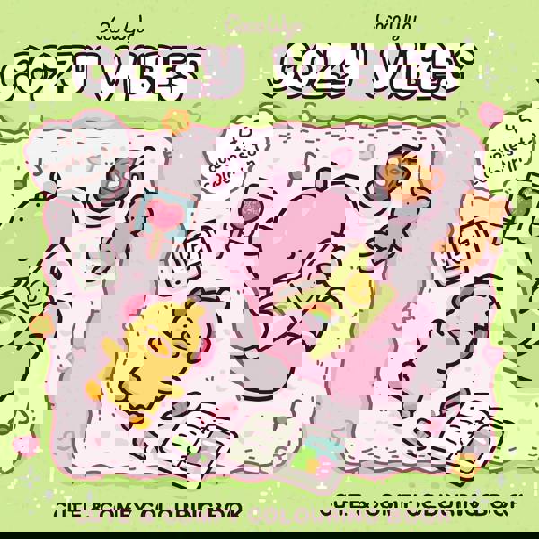 Coco Wyo Cozy Colouring Books 5 Books Set (Cozy Corner, Cozy Cuties, Cozy Friends, Cozy Vibes, Girl Moments)