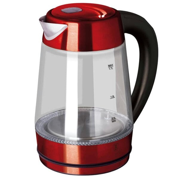 Berlinger Haus Glass Kettle Berlinger Haus BH-9128 Burgundy