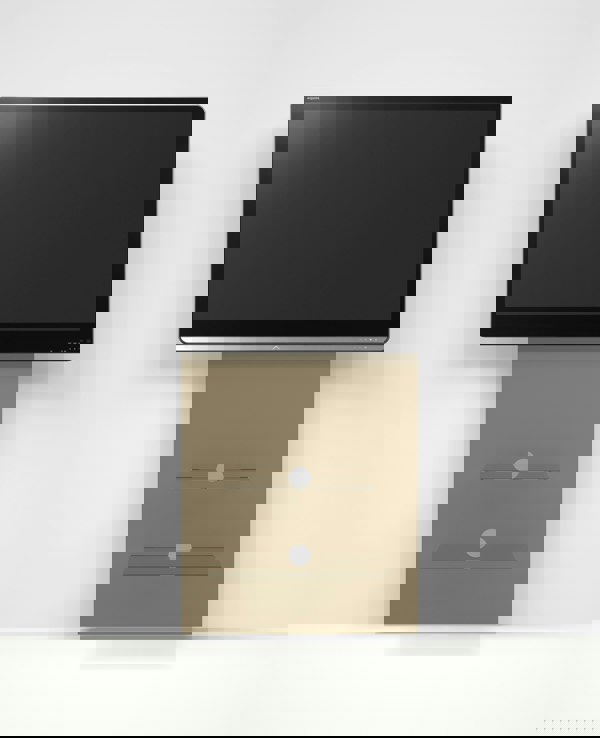 Dorel Home Mercury with 2 shelves in raw mdf with bracket