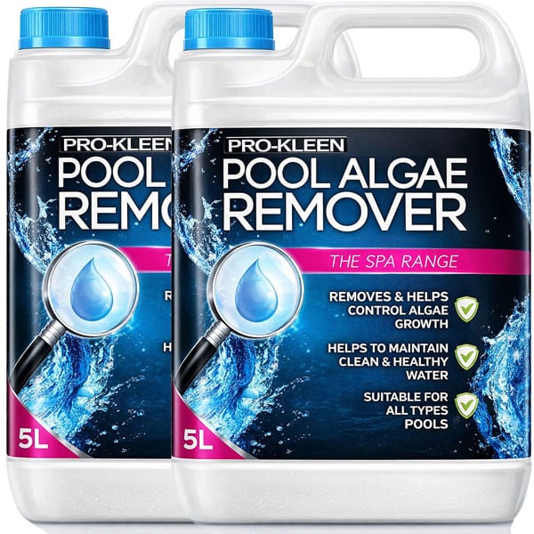 ProKleen Pro-Kleen Pool Algae Remover 10L - Removes & Prevents Algae Growth - High Concentration, Long-Lasting Professional Formula