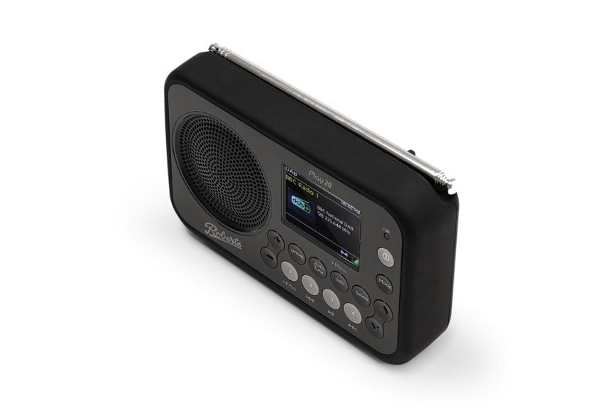 Roberts PLAY20 Compact and Portable DAB/DAB+/FM Digital Radio - Free Gift RRP £10!