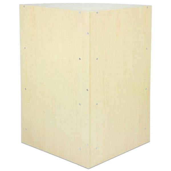 Venus Maple Shop Counter features a light maple finish with a sleek, modern design, perfect for retail displays and organization