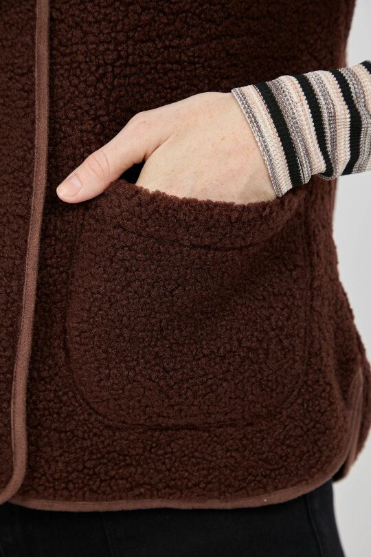 Mudflower Teddy Borg Gilet