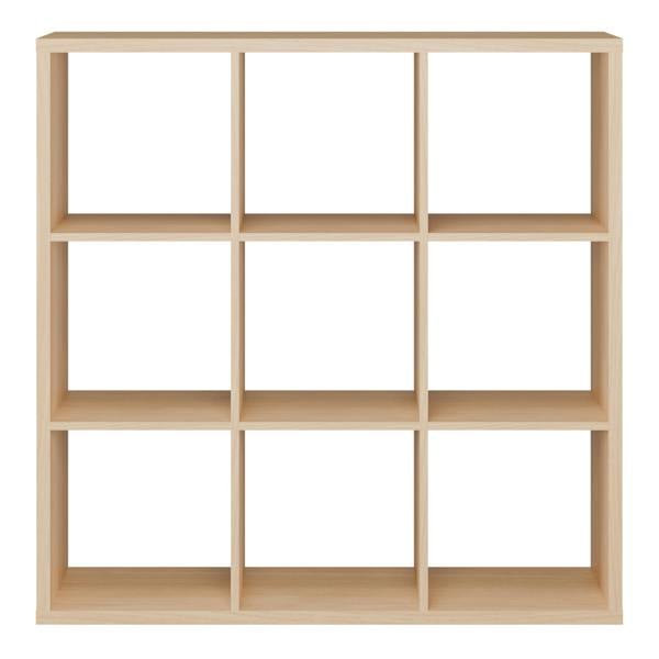 Furniture To Go Mauro 3x3 Storage Unit in Elegancia Oak