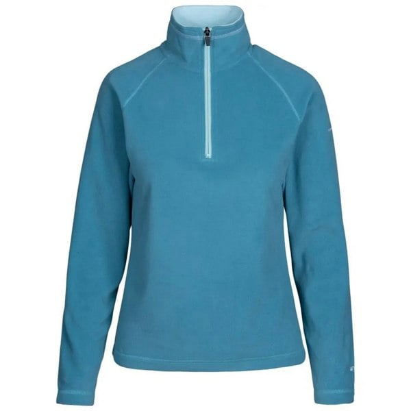 Trespass Women's Skylar Fleece Top - Storm Blue