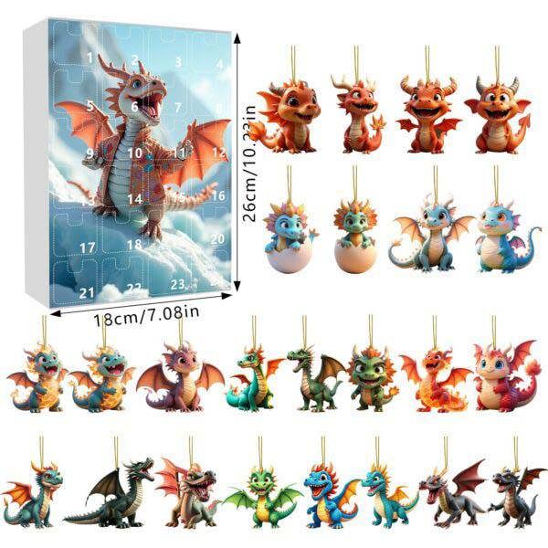 Leaper Dragon Baby Pendant Christmas Advent Calendar