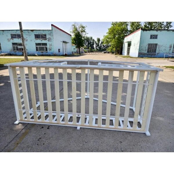 Wooden Kids House Single Bed Frame, Solid Pine Wood Toddler Bed with Dual Guardrails for Children, Boys, Girls, White - White