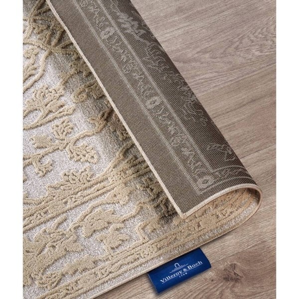 The Rugs Floral Design Soft Pile Rug for Elegance