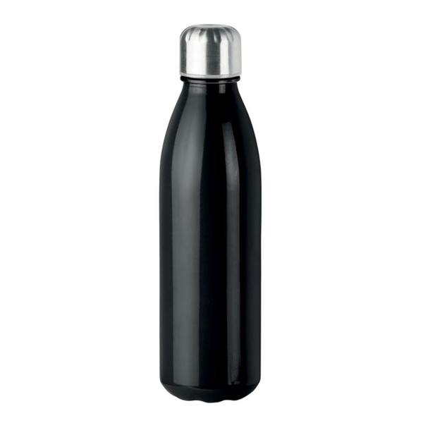 MidOcean Aspen Glass 650ml Water Bottle - Black - 