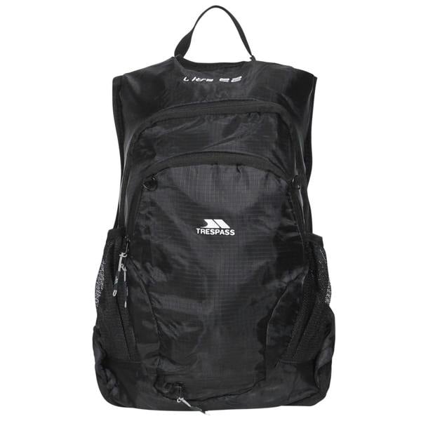 Trespass Ultra 22 Light Rucksack/Backpack (22 Litres) - Black - 