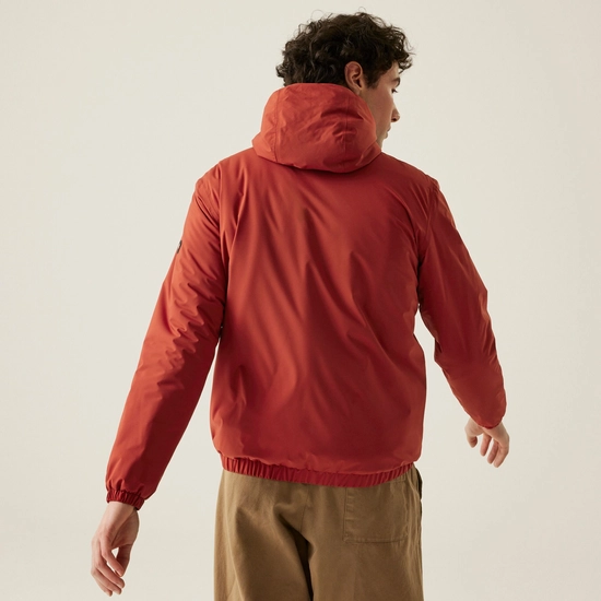 Regatta Mens Wiltom Waterproof Jacket - Red Ochre