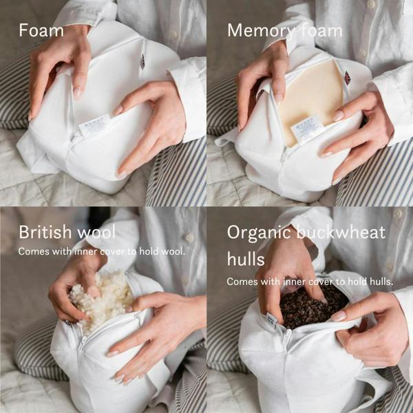 Putnams Knee Pillow - Side Sleeper - Adjustable Strap
