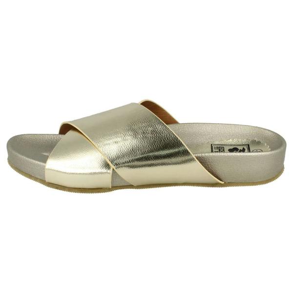 Down to Earth Ladies Down To Earth Metallic Mules
