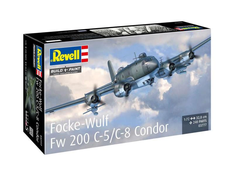 Revell German Focke-Wulf Fw 200 C-5/C-8 Condor (1:72 Scale)
