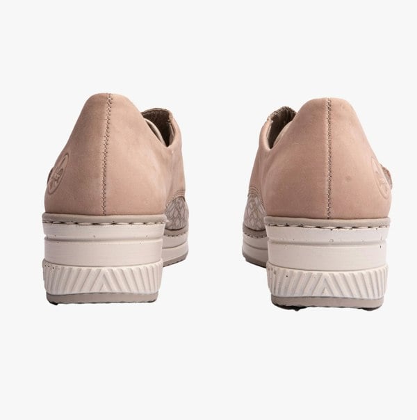 Rieker 487C0-60 Womens Shoes - Beige