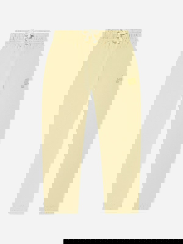 Acne Studios Kids Logo Joggers in Sand Green