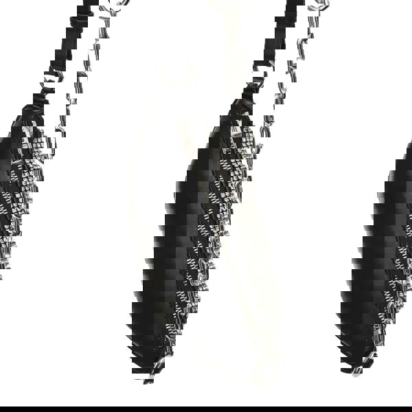 Alexander Wang rhinestone crossbody bag in black and silver