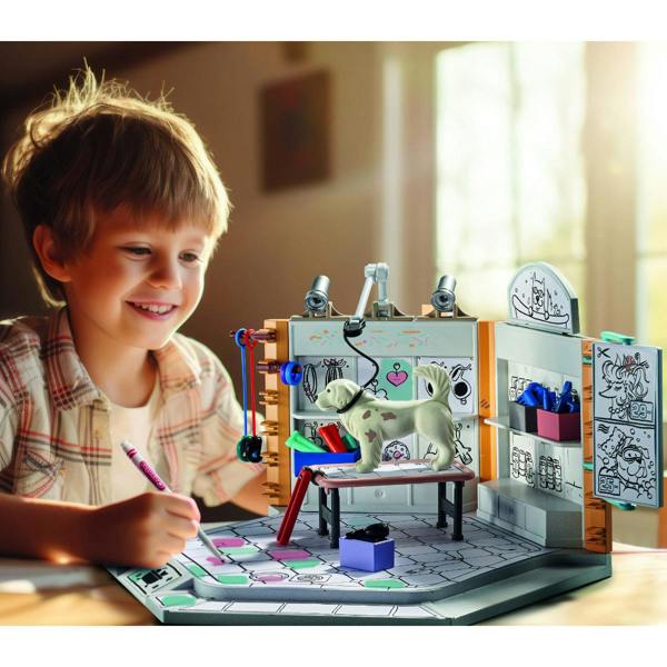 Playmobil Color Dog Salon - 71514 Playset