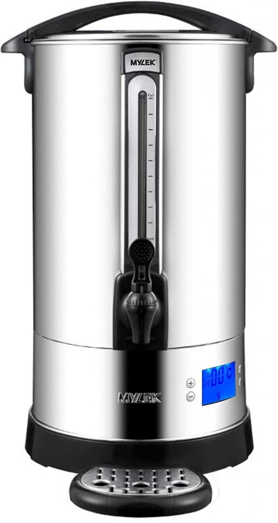 MYLEK Catering Urn, 25L Hot Water Boiler Dispenser, Commercial Digital Urn Kettle, Brews and Mulled Wine Heater
