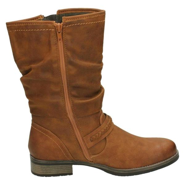 Rieker Ladies Rieker Fleece Lined Calf High Boots 98860
