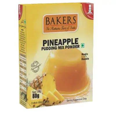 BAKERS PINEAPPLE PUDDING MIX POWDER 80g