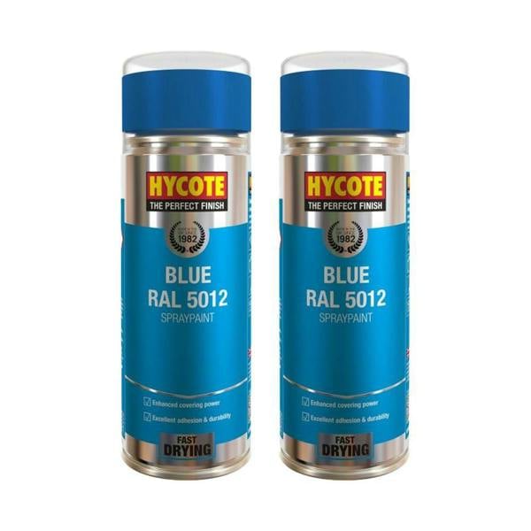 Hycote 2X Hycote Blue Spray Paint 400ml