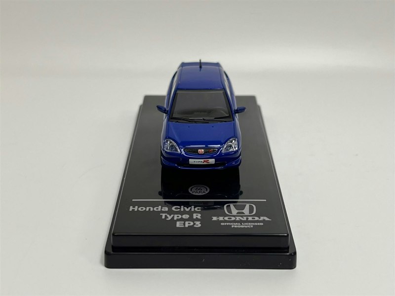 Paragon Honda Civic 2001 Type R EP3 Vivid Blue Pearl LHD 1:64 55346