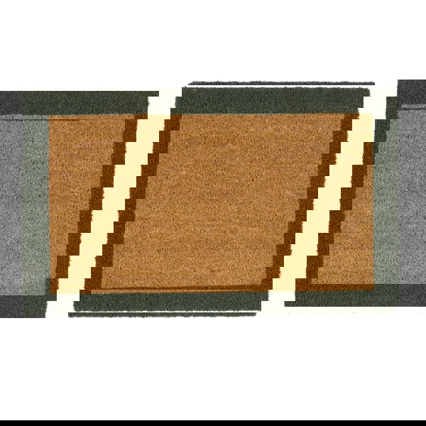My Mat Printed Coir Border Green