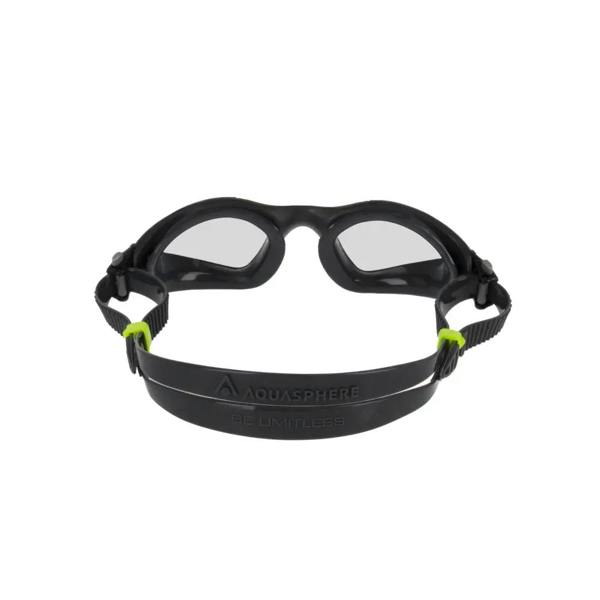 Black Aqua Sphere Kayenne swim goggles with photochromatic lens