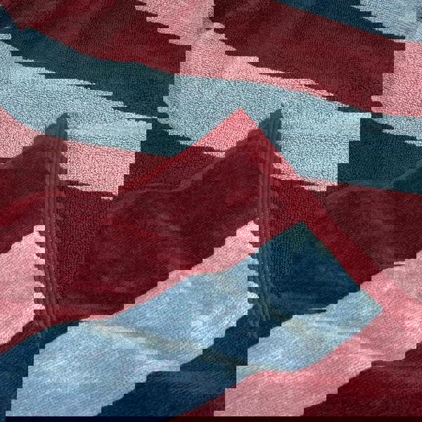 Misona Large Organic Cotton Striped Beach Towel