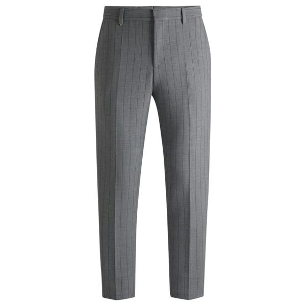 Hugo Boss Mens Slim Trousers - Medium Grey - 