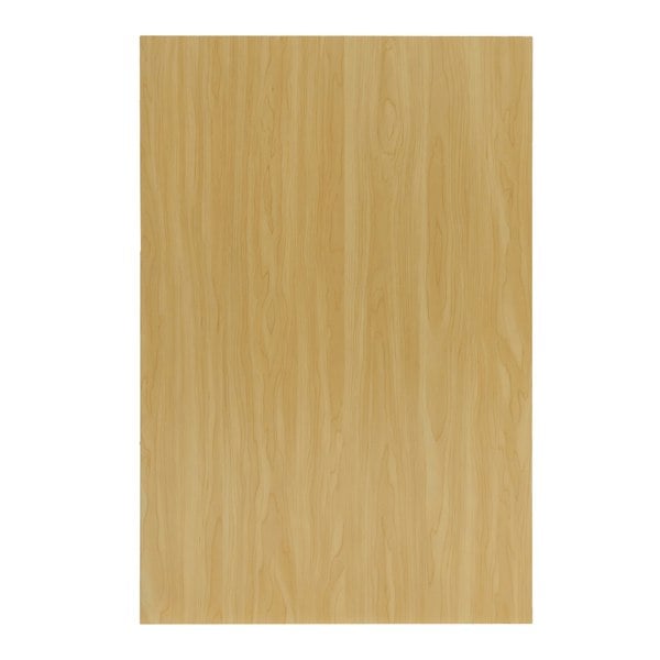 Maple wood surface of the LED Retail Shop Counter K1200, showcasing a smooth, light-colored finish with natural grain patterns