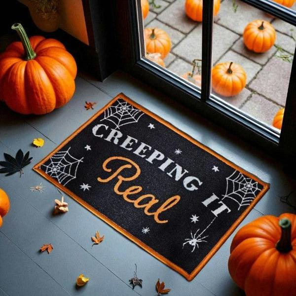 Garden Greatness Creeping It Real Halloween Doormat