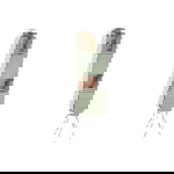 Kya Bookcase, Wood Shelving Unit-Weilai Concept-Tall-White-Green-Weilai Concept