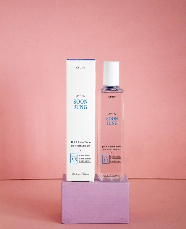 Etude house Soon Jung PH 5.5 Relief Toner 200ml