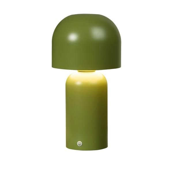 Pagazzi Lighting Tina Olive Green LED Rechargeable Touch Table Lamp
