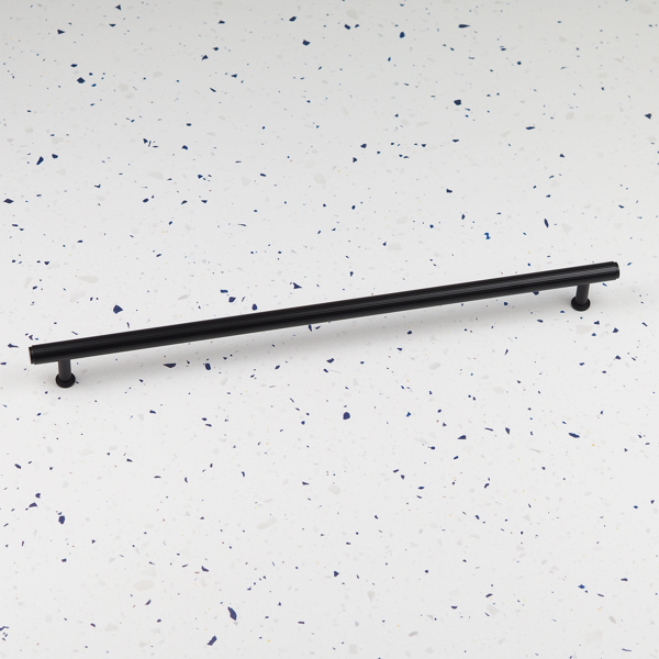 Handle & Home Matt Black Fluted Detailing Handles and Coordinating Knob